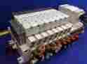 10-station Vq4101-5 Vq4000 Smc Series Manifold W 8 Valves Terminal Block Kit