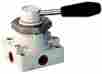 4hv310-15 Mettleair Pneumatic Air Valve 4 Way 2 Position Hand Operated Lever 1 Npt
