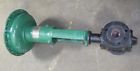 657-ar Fisher Size 45 Air Pneumatic Diaphragm Actuator W 2 Iron Valve Rebuilt