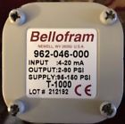 962-046-000 Bellofram Pressure Transducer Input Output