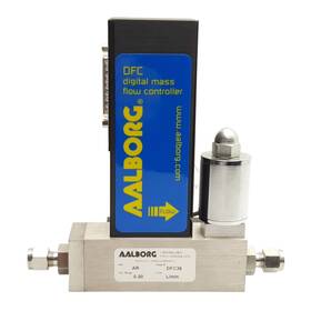 Dfc36s-an5-f2 Aalborg Mass Flow Controller 0-20l/min Argon 4-20ma/0-5v Output