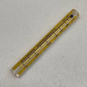 042-10g Aalborg Instruments Direct Reading Rotameter Variable Meter Flow Tube 0-7ml/min Air