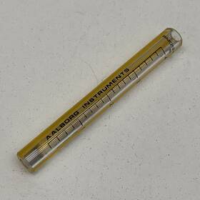 Rmo13-25st Aalborg Instruments Direct Reading Rotameter Flow Meter Tube 0-4 Slpm Oxygen