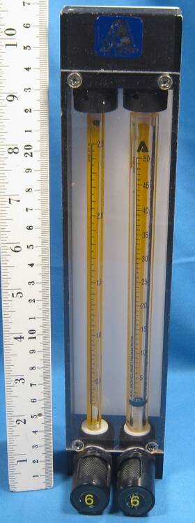 Tmr2-010010 Aalborg Tmr-010010 Vintage Flow Meter #tmr2-010010 Free Shipping