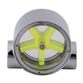 Acogedor 689988630883 G1/4 Inch Flow Meter Indicator Female To Thread Tungsten Alloy Water