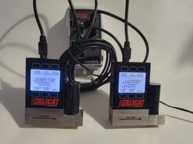 Mc-20slpm-d Alicat Mc-20slpm-d/10m Lot Of 2 Scientific Mc Series Flow Controllers Mc-20slpm-d/5m Mc-2slpm-d