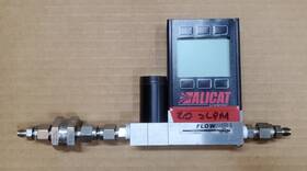 Mc-20slpm-d Alicat Mc-20slpm-d/cm 20 Slpm Gas Mass Flow Controller Mfc / Cin - Works