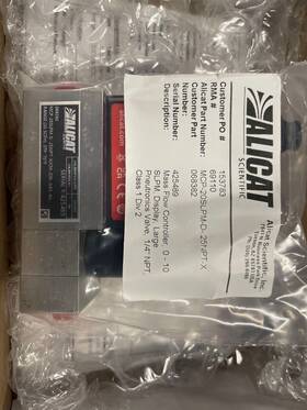 Mcp-20slpm-d-25npt-x Alicat