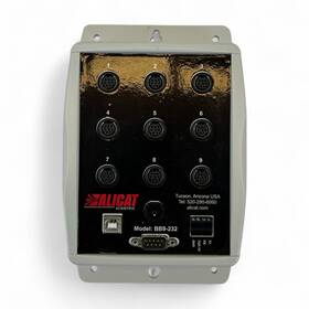 Bb9-232 Alicat Scientific Multi-drop Interface Box 9-port Rs-232 Hub
