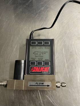 Mc-2slpm-d Alicat Scientific Mc-2slpm-d/5m Lin 5in Gas H2 Digital Mass Flow Controller