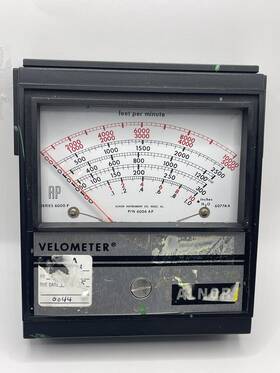 6006-ap Alnor Instrument Company Velometer Series 6000p P/n 6006 Ap Flow Meter 6080 Cp