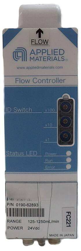 125-1250ml Amat Applied Materials 0190-62893 Flow Controller 125-1250ml/min Working Spare
