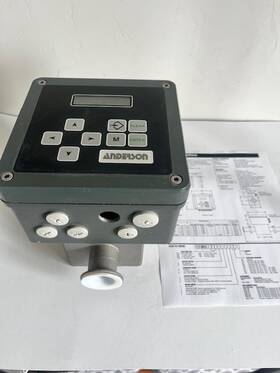 Anderson Instrument Izml032d011 Flow Meter 1 1/4 Inch To 50 Gpm Display Sanitary