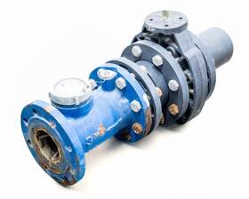 Wm-3-04-57354 Arad Wm80 Agricultural Water Meter 3 Inch Valve Attached As-is