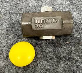 1fc1 Asco Numatics Flow Control 1/8 Inch Nptf 175 Psig Inline Oal 1-1/2