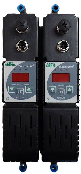 833-380501199 Asco Numatics Flow Controller Tsc101 Lot Of 2 Working
