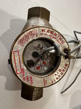 1269701 Blancett Water Flowmeter Model 200p Maz 1000 Psi 1.5 Inch