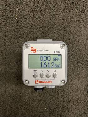 B3000 Blancett B30bm Flow Monitor Meter Mount