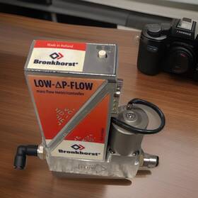 Bronkhorst Ask1 Low- P-flow Mass Flow Meter/controller 6.6 Ln/h Sf6