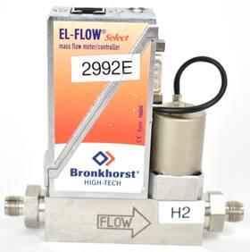 F-201cv-10k-rad-22-v Bronkhorst El-flow Select Mass Flow Meter Controller - Range 10 In/min Gas H2