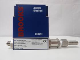 4850abb2b1b1huc00a Brooks Instrument 4800 Series Mass Flow Meter Co2 0-1 Slpm Inlet 7 Psig Outlet