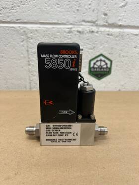 5850ia1bk3x2bea Brooks 5850i Mass Flow Controller 4 000 Sccm Oxygen Mod