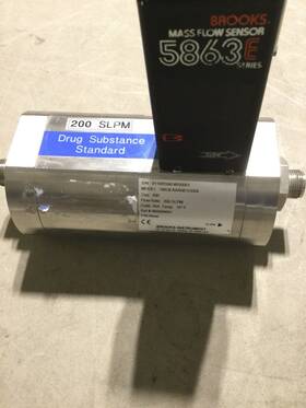 5863eaaa0b1d00a Brooks Instrument Thermal Mass Flow Meter