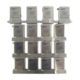 Gf120x-109501 Brooks Instrument Gf Series Mass Flow Controller Mfc Lot Of 16 Working Surplus