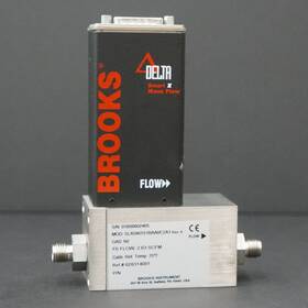 Sla5861s1baa0c2a1 Brooks Instrument Mass Flow Controller N2 2.63 Scfm Fs