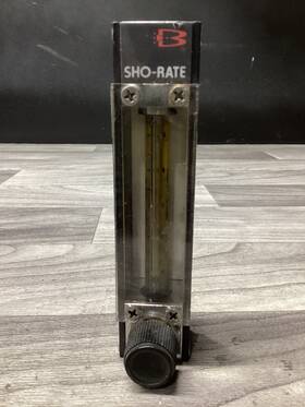 B606hc09905 Brooks Instruments Sho-rate 1350-v Variable Area Flowmeter #129n13 Si