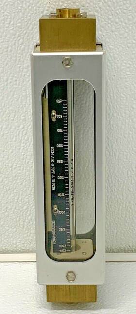 1110dc01cmgaa Brooks Instruments Division Glass Tube Full-view Flowmeter 258f