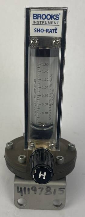 1350gbm3bajq1aaa Brooks Instruments S925g204waa Sho-rate Glass Tube Variable Flow Meter #