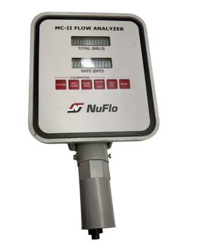 448412 Cameron Nuflo Mc-ii Flow Analyzer Free Shipping