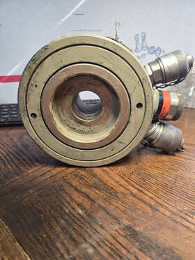 6v3170 Caterpillar Service Tool 50 Ton Hollow Cylinder Used