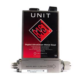 Ufm-8161 Celerity Unit Mass Flow Controller Mfc 5 Slm N2 Gas 1/4 Inch Vcr