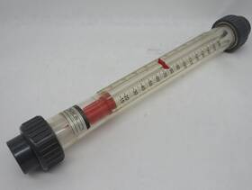 1111-46301 Chemline Fst00150 Flow Meter Pvc 15-150l/h 10-100% 1 Inch Connection Used
