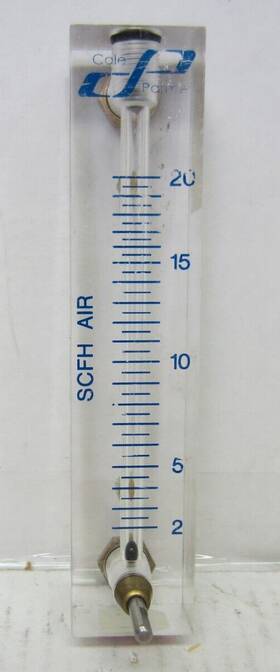 Fr4a32bvbn-cp Cole Parmer Flow Meter 2-20 Scfh Air