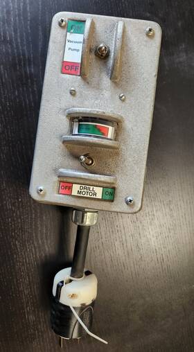 4243000 Core Bore Diamond Products Dual Switch/dual Outlet 115v Control Panel