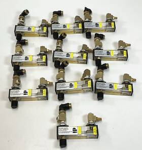 6a0105bv-ab Dakota Instruments Lot Of 10 -dakota 0-7 Scfh-air Air Flow Meter Carboloy