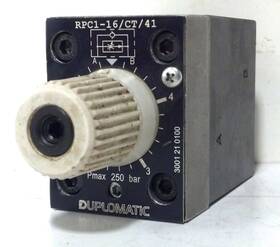 Rpc1-16 Duplomatic Rpc1-16/ct/41 Pressure And Temperature Compensated Flow Control Valve