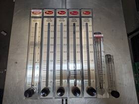 Rmc-143-ssv Dwyer 116252-30 7 Untested As/is Lot Rate-master Rmc-143-ssv/ Flowmeter Etc