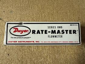 7528264 Dwyer Rmb-n2 Lpm N2 Ratemaster Flowmeter Nitrogen Made In Usa