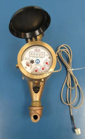 Wnt-a-c-01 Dwyer Multi-jet Water Meter 5/8 Inch X 1/2 New Open Box