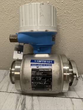 5h1b80-aadnbblffasob Endress Hauser Promag H 100 3 Inch Electromagnetic Flowmeter