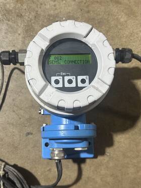 91wa1-ba1a20rcb4aa Endress Hauser Prosonic Flow 91 Meter Head And Two Sensors Used