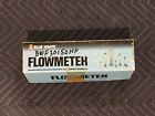 F-30150np Blue White Flow Meter Horizontal Range Gpm To