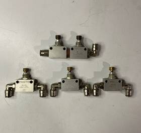 Festo Gr-1/8b Lot Of Five 5 Flow Control Valve Used