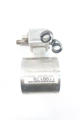 10dx2112ane14pc07ba21323x Fischer Porter Magnetic Flow Meter 792.5gpm 3in