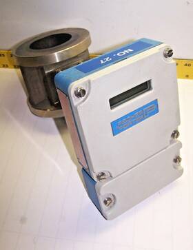 1351afj11a12aa0a Fischer & Porter And Vortex 4 Flow Meter With 3 Inch Ss Tube