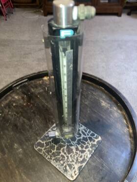 2-27-g-10 Fischer & Porter Fp-1/2-27-g-10/83 F&p Precisiong Bore Flowrator Glass Tube No
